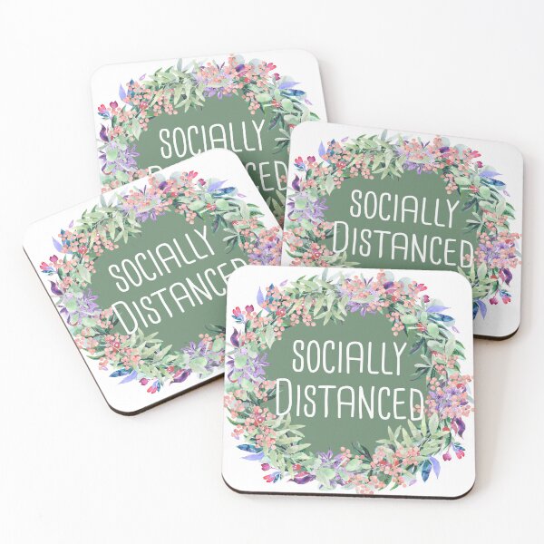 Item preview, Socially Distanced designed and sold by agrlandherfeels.