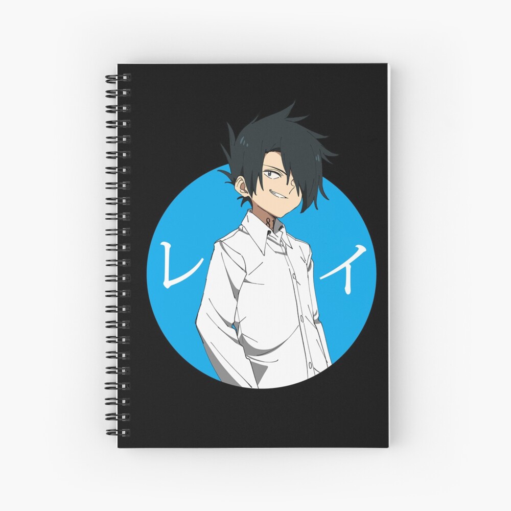 Ray The Promised Neverland Circle Anime Spiral Notebook for Sale by  kino-san