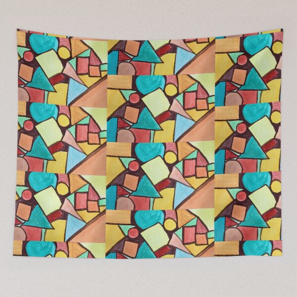 Item preview, "Conundrum" abstract watercolor painting  designed and sold by tiffanyarpdaleo.
