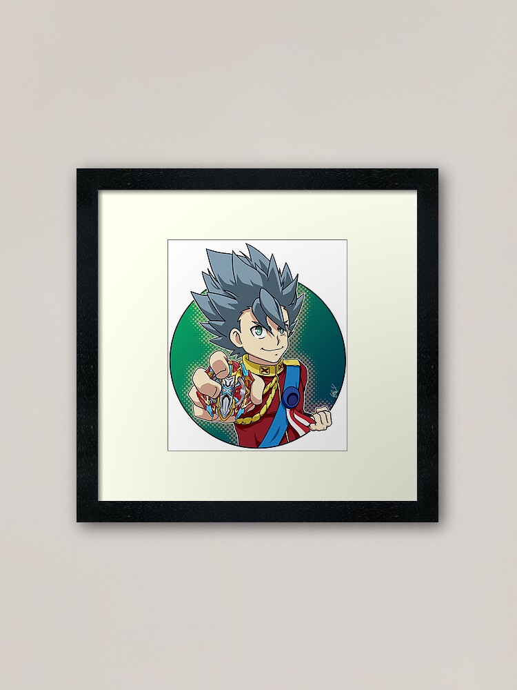 Xhan / Xavier Bogard from Beyblade Burst Art Board Print by Kaw