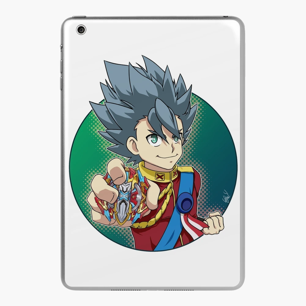 Free de la Hoya from Beyblade Burst Anime Kids break Manga superz Evolution  | iPad Case & Skin