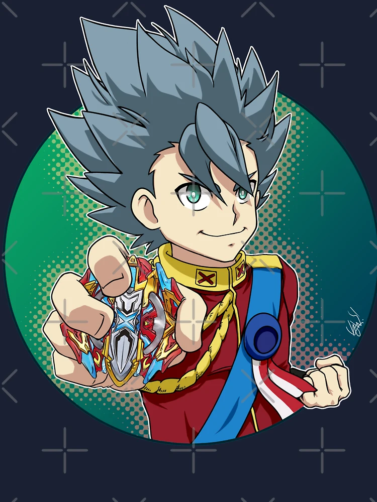 Xhan / Xavier Bogard from Beyblade Burst Art Board Print by Kaw