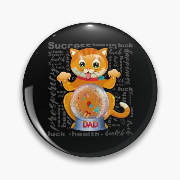 Item preview, Funny Cat kitten Dad Birthday Father Day Wishes Gift designed and sold by Lighvision.