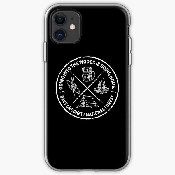 Davy Crockett National Forest Shirts, Mugs and Stickers (PPP) iPhone Soft Case