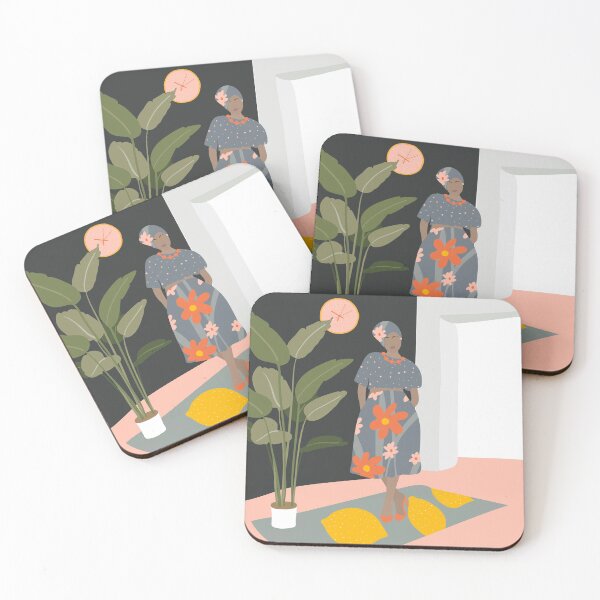 Item preview, Lady in her colourful, bold dream home by Design by Cheyney designed and sold by designbycheyney.