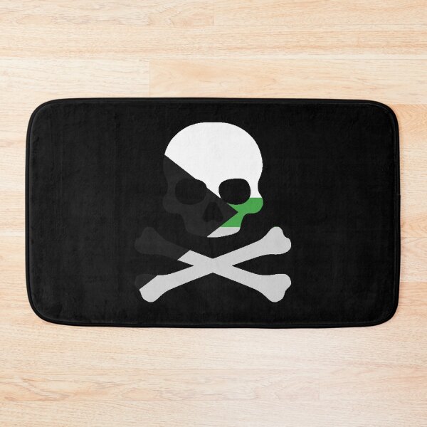 Item preview, Pirate Jolly Rodger in Demiromantic Pride Flag Colors designed and sold by CaelanPride.