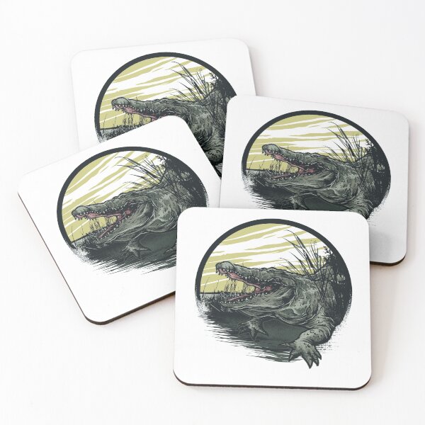 Item preview, Alligator Art Crocodile Reptile Lovers Gift designed and sold by Aichelangelo.