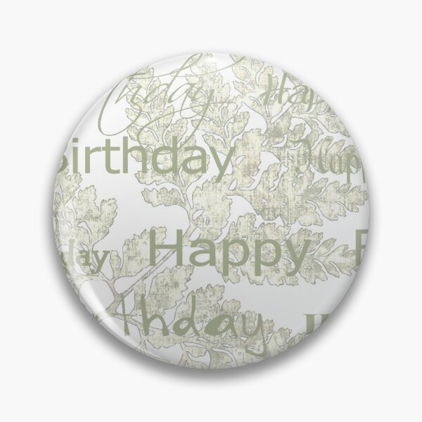 Item preview, Happy Birthday Card Using Fern Frond designed and sold by Sandra Foster.