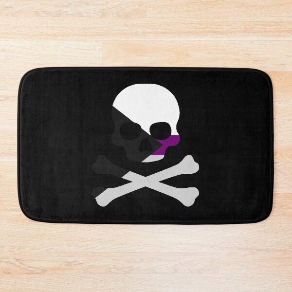Item preview, Pirate Jolly Rodger in Demisexual Pride Flag Colors designed and sold by CaelanPride.