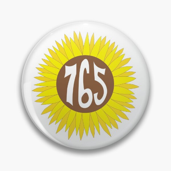 Item preview, Hand Drawn Indiana Sunflower 765 Area Code designed and sold by itsrturn.
