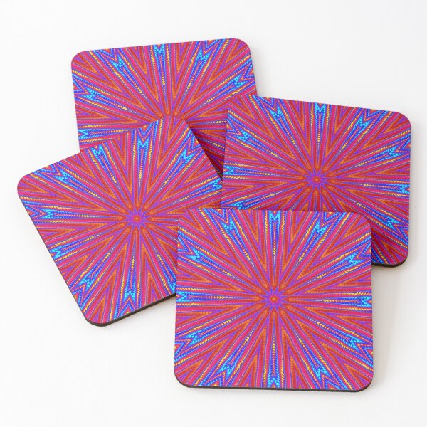 Item preview, Star Carnival Modern Kaleidoscopic Mandala Anstract Design designed and sold by Dator-Abstracts.