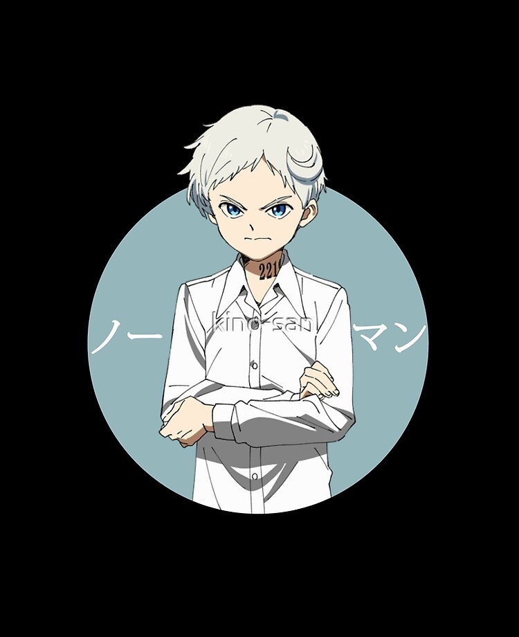 Norman The Promised Neverland Circle Anime Sticker for Sale by kino-san