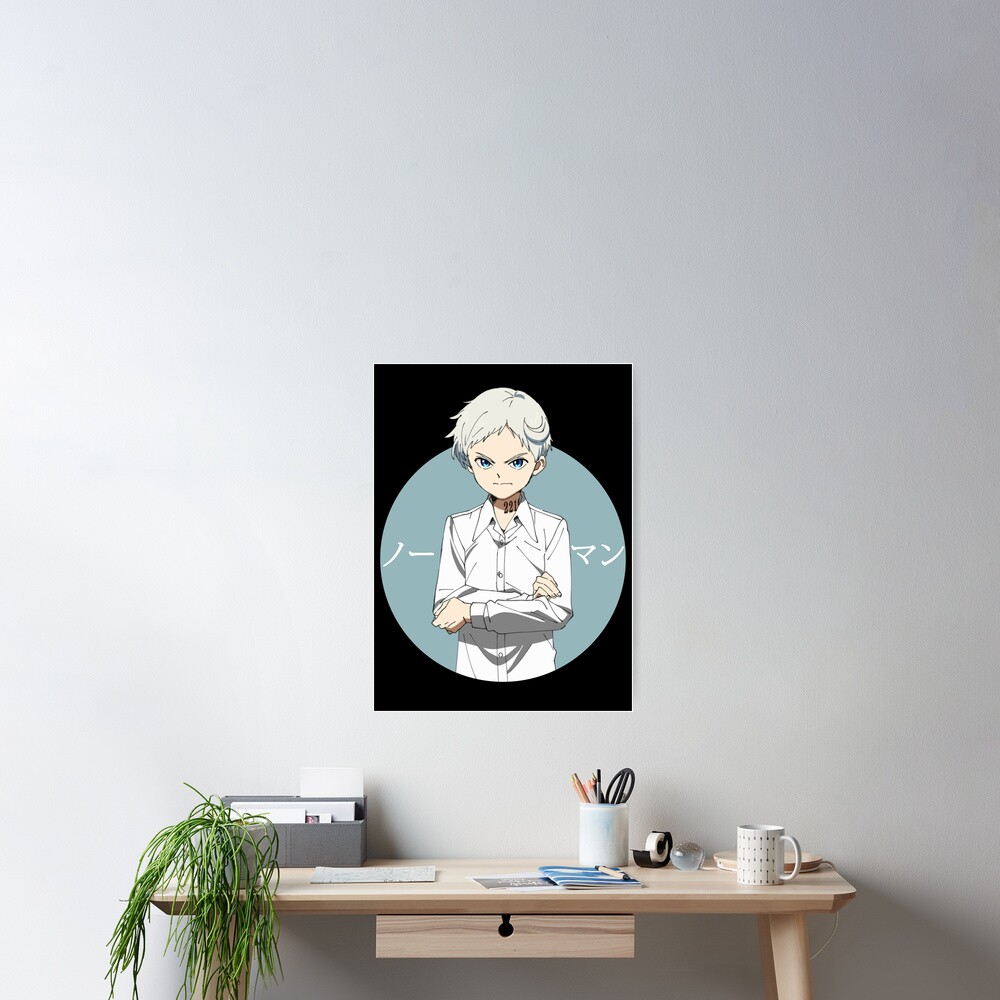 Norman The Promised Neverland Circle Anime Sticker for Sale by kino-san