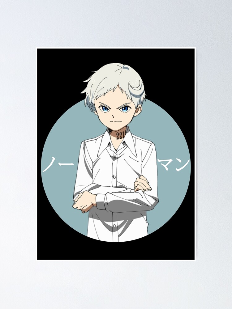 Norman The Promised Neverland Circle Anime Sticker for Sale by kino-san