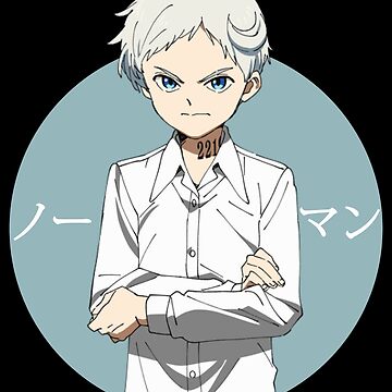 Norman The Promised Neverland Circle Anime Sticker for Sale by kino-san