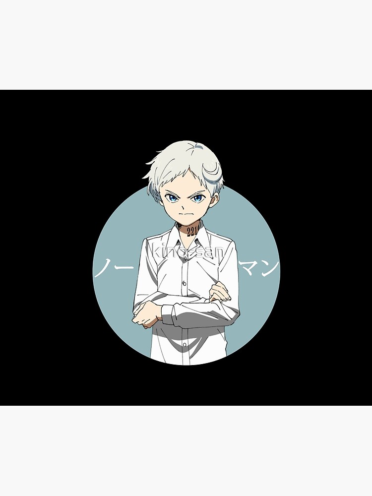 Norman The Promised Neverland Circle Anime Sticker for Sale by kino-san