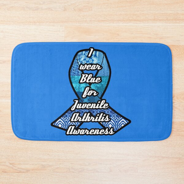 Item preview, I wear blue for Juvenile Arthritis Awareness Ribbon designed and sold by artbyomega.