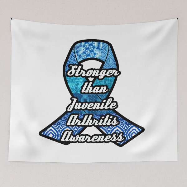 Item preview, Stronger than Juvenile Arthritis Awareness Ribbon designed and sold by artbyomega.
