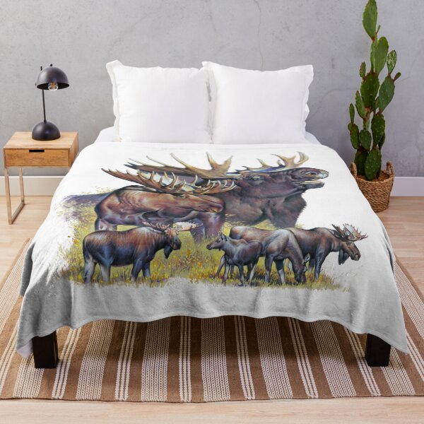 Item preview, Moose Collage designed and sold by Salmoneggs.