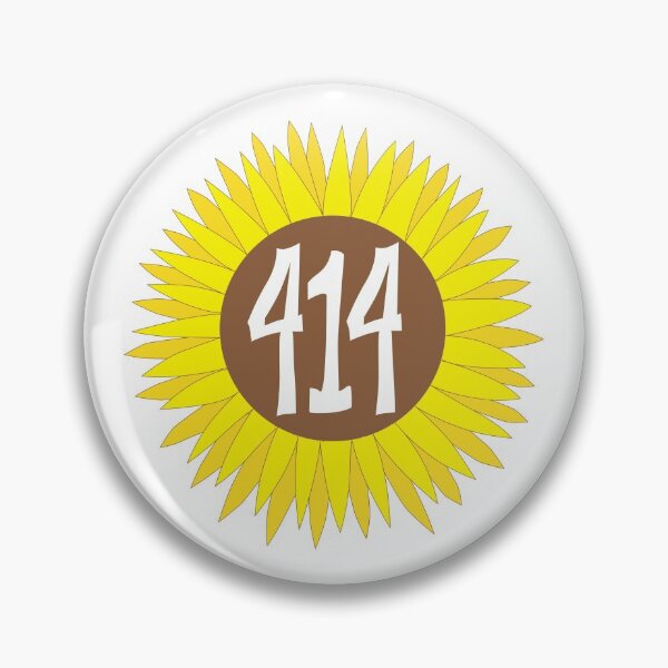 Item preview, Hand Drawn Wisconsin Sunflower 414 Area Code designed and sold by itsrturn.
