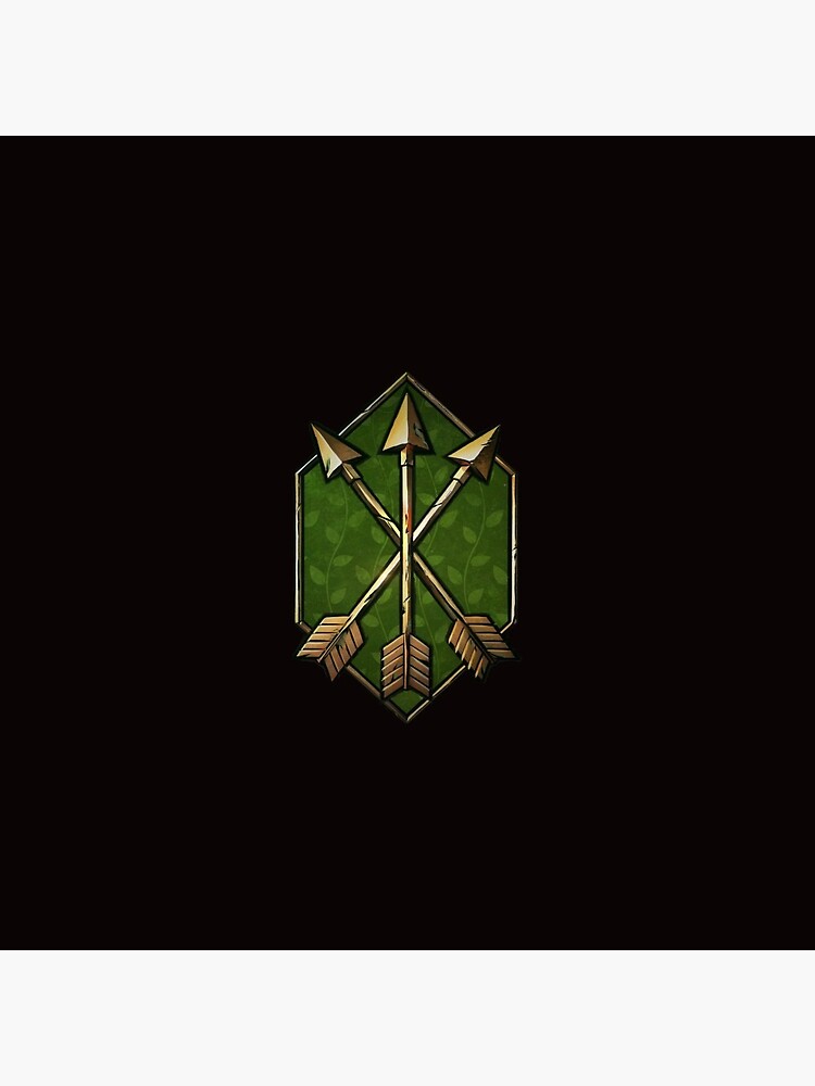 Witcher Gwent Scoia Tael Faction Logo Pin By Gwydionss Redbubble