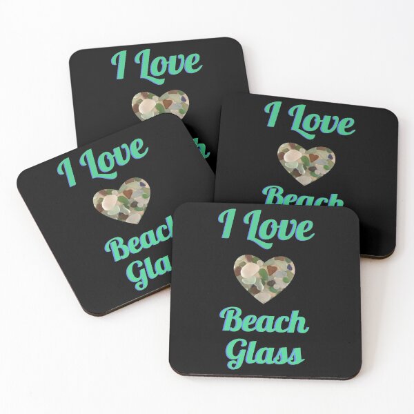 Item preview, I Love Beach Glass designed and sold by LisaMe.