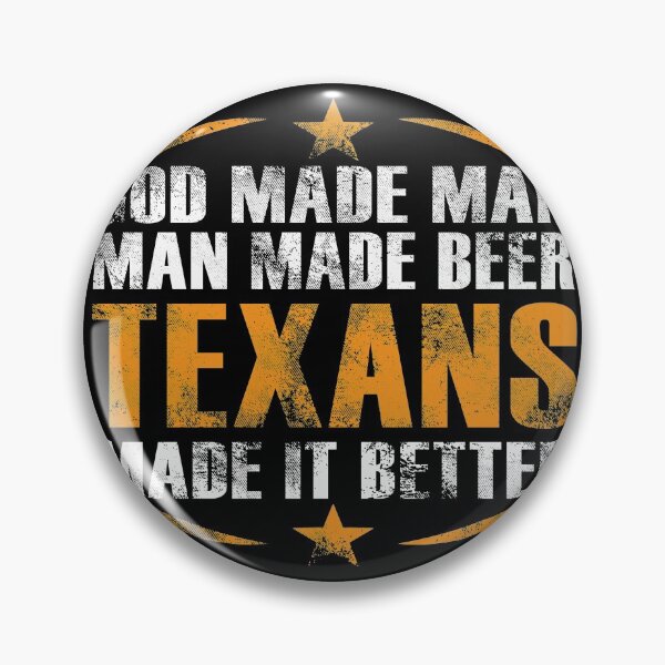 Item preview, Man made Beer TEXAN'S Made it Better drawing gift for men designed and sold by BRtisticDesigns.