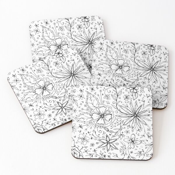 Item preview, Floral Foliage Doodles designed and sold by Olga Shvartsur.