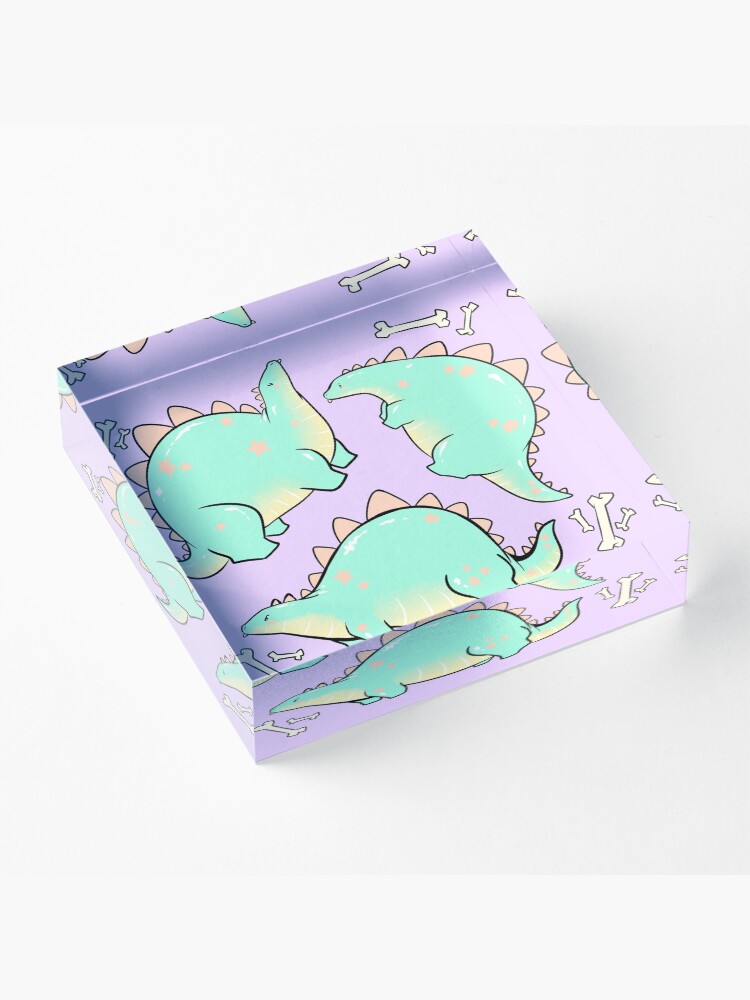 Alternate view of Blep-o-saurus Acrylic Block