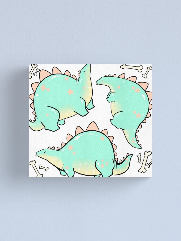 Alternate view of Blep-o-saurus Canvas Print