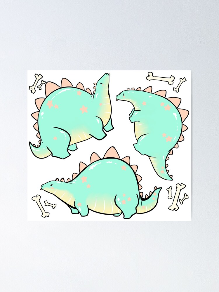 Alternate view of Blep-o-saurus Poster