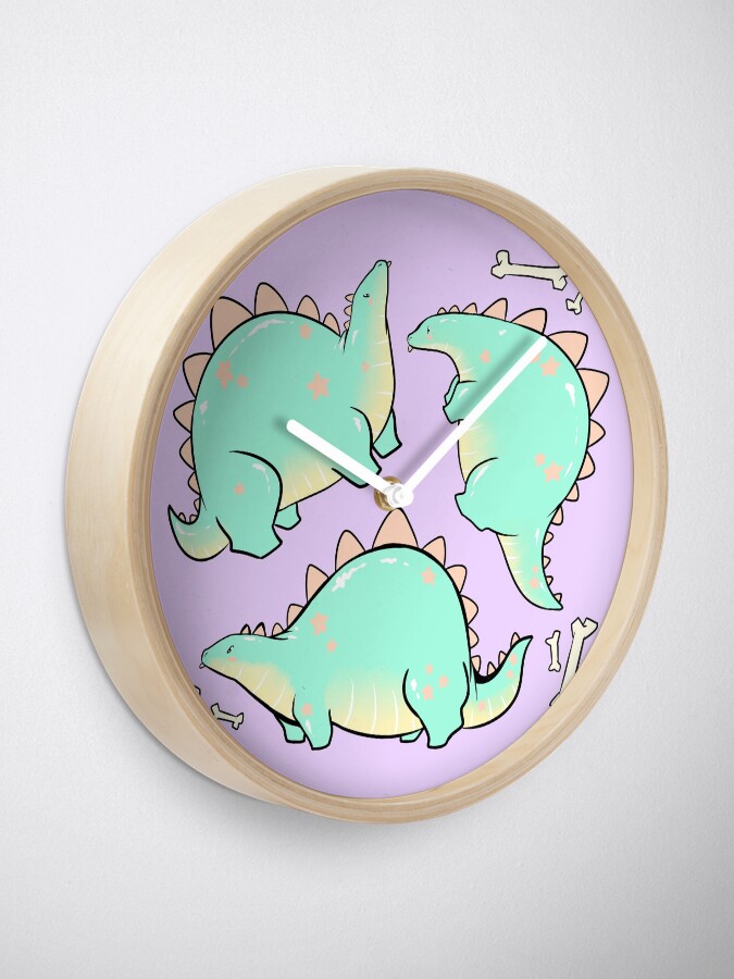 Alternate view of Blep-o-saurus Clock