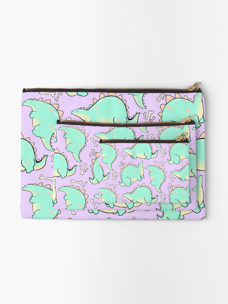 Alternate view of Blep-o-saurus Zipper Pouch