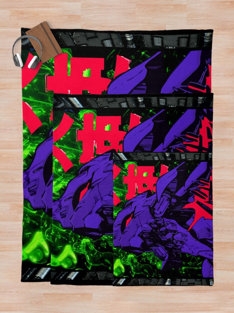 Manta Neon Cyber Genesis Nerv Evangelion De Syanart Redbubble 