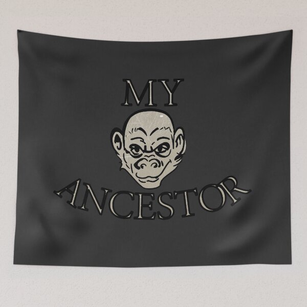 Item preview, MY ANCESTOR Chick Tract Atheism Shirt designed and sold by MoznaInaczej.