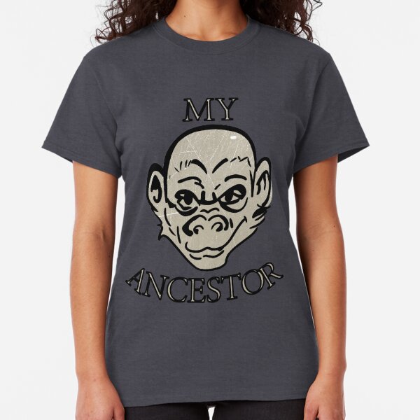 NEW! MY ANCESTOR Chick Tract Atheism Shirt Classic T-Shirt