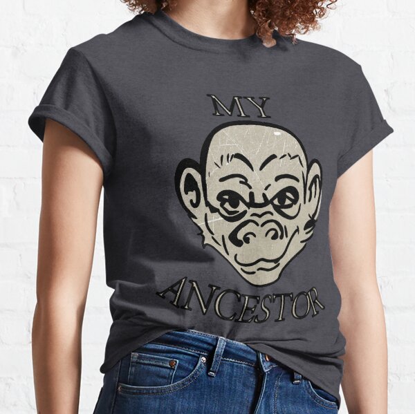 NEW! MY ANCESTOR Chick Tract Atheism Shirt Classic T-Shirt