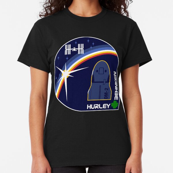 SpaceX Crew Dragon DM-2 Mission Patch Classic T-Shirt