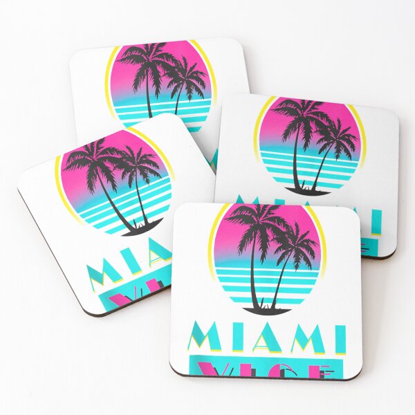 Item preview, Vintage Miami Florida Cityscape Retro designed and sold by MegumiSwift.
