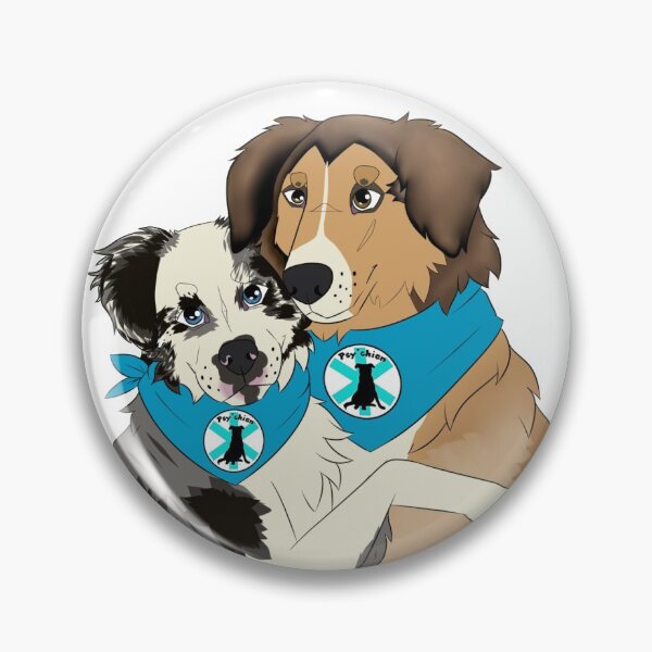 Psy'chien Câlin Badge