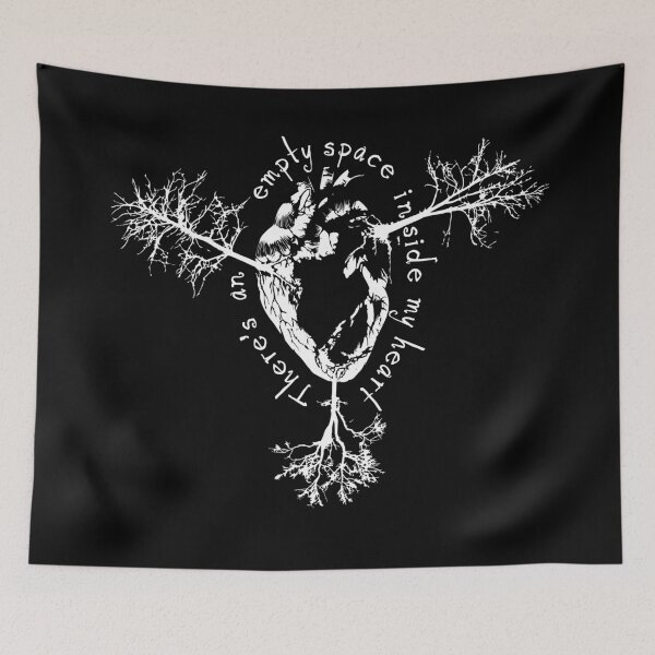 Item preview, There's an empty space inside my heart. White designed and sold by Slow Falling.