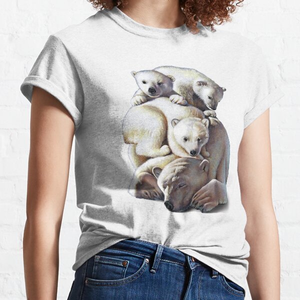 3D Funny Polar bear Graphic t shirts For Men 2021 Summer Fashion