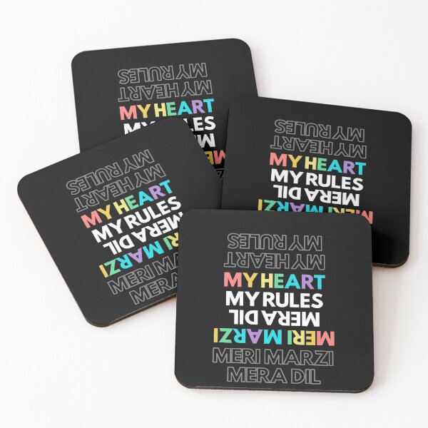 Item preview, Meri Marzi Mera Dil (My Heart My Rules) designed and sold by HackedByAWriter.