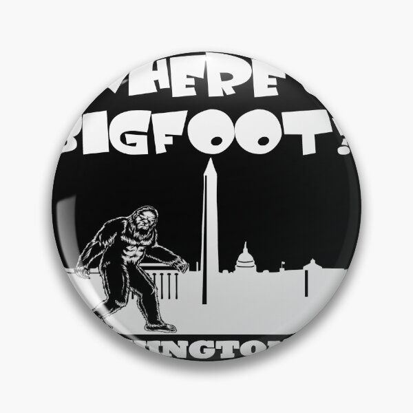 Item preview, Bigfoot in Washington DC Bigfoot gifts product DC gift idea designed and sold by BRtisticDesigns.