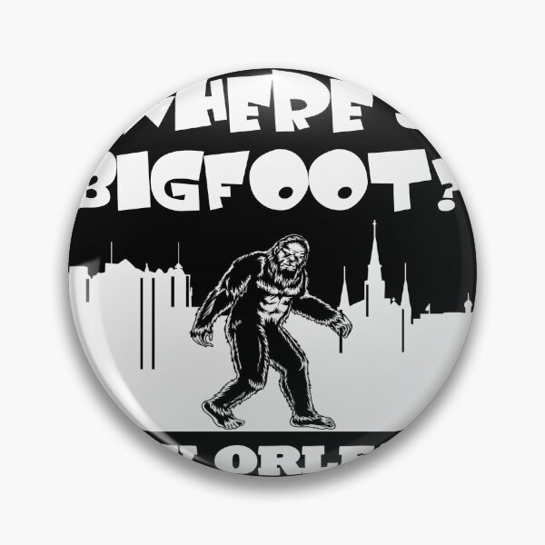 Item preview, Bigfoot in New Orleans Bigfoot gifts graphic LA gift idea designed and sold by BRtisticDesigns.