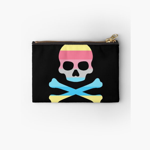 Item preview, Pirate Jolly Rodger in Genderflux Pride Flag Colors designed and sold by CaelanPride.