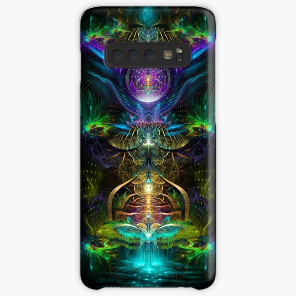 Neon1 Visionary fractal art Samsung Galaxy Snap Case