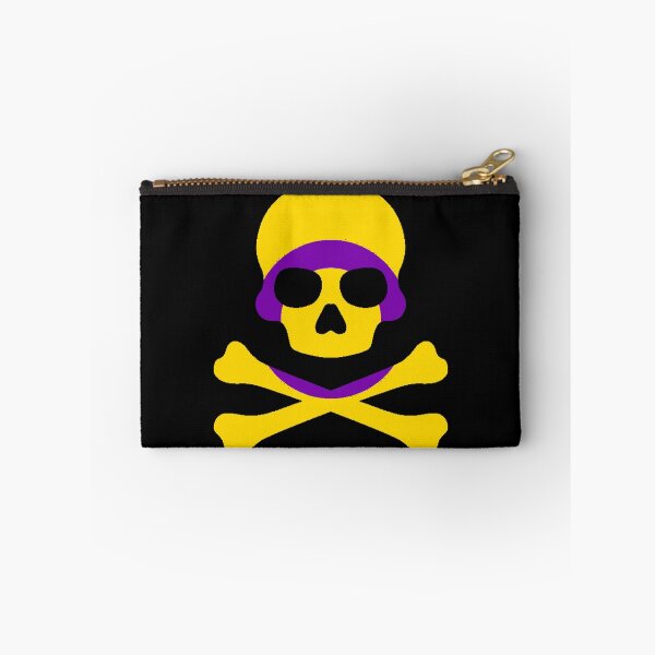 Item preview, Pirate Jolly Rodger in Intersex Pride Flag Colors designed and sold by CaelanPride.