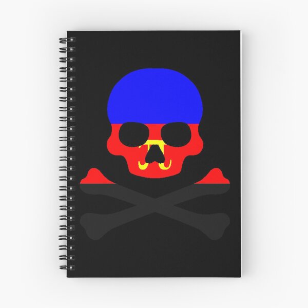 Item preview, Pirate Jolly Rodger in Polyamory Pride Flag Colors designed and sold by CaelanPride.