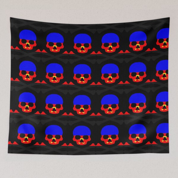 Item preview, Pirate Jolly Rodger in Polyamory Pride Flag Colors designed and sold by CaelanPride.